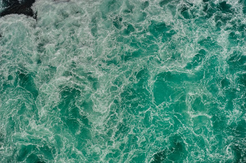 stay calm swim sideways